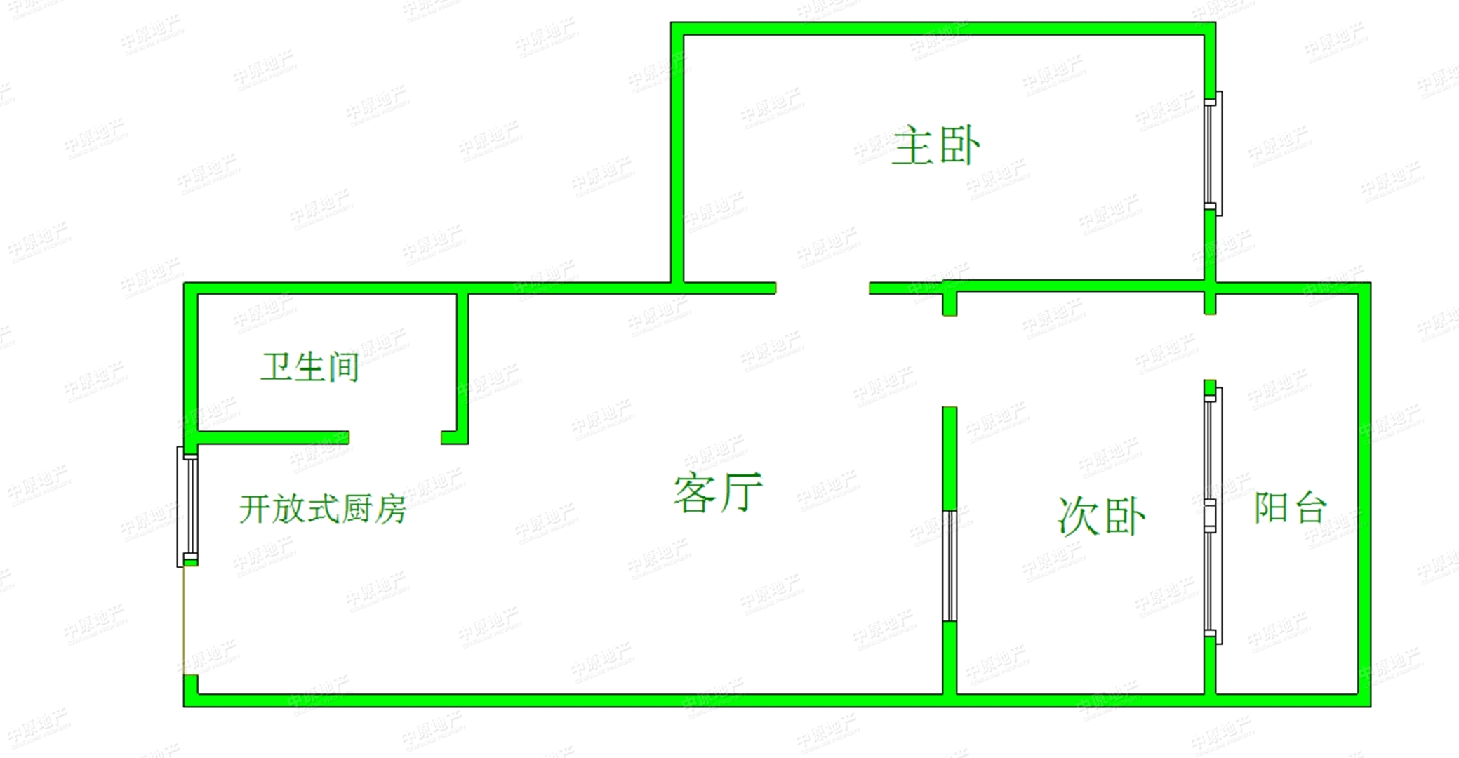 丹桂里 中层楼梯 两房一厅 随时入住 欢迎约看