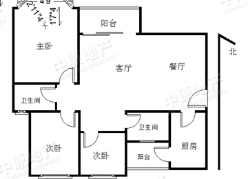 骏景花园-户型图