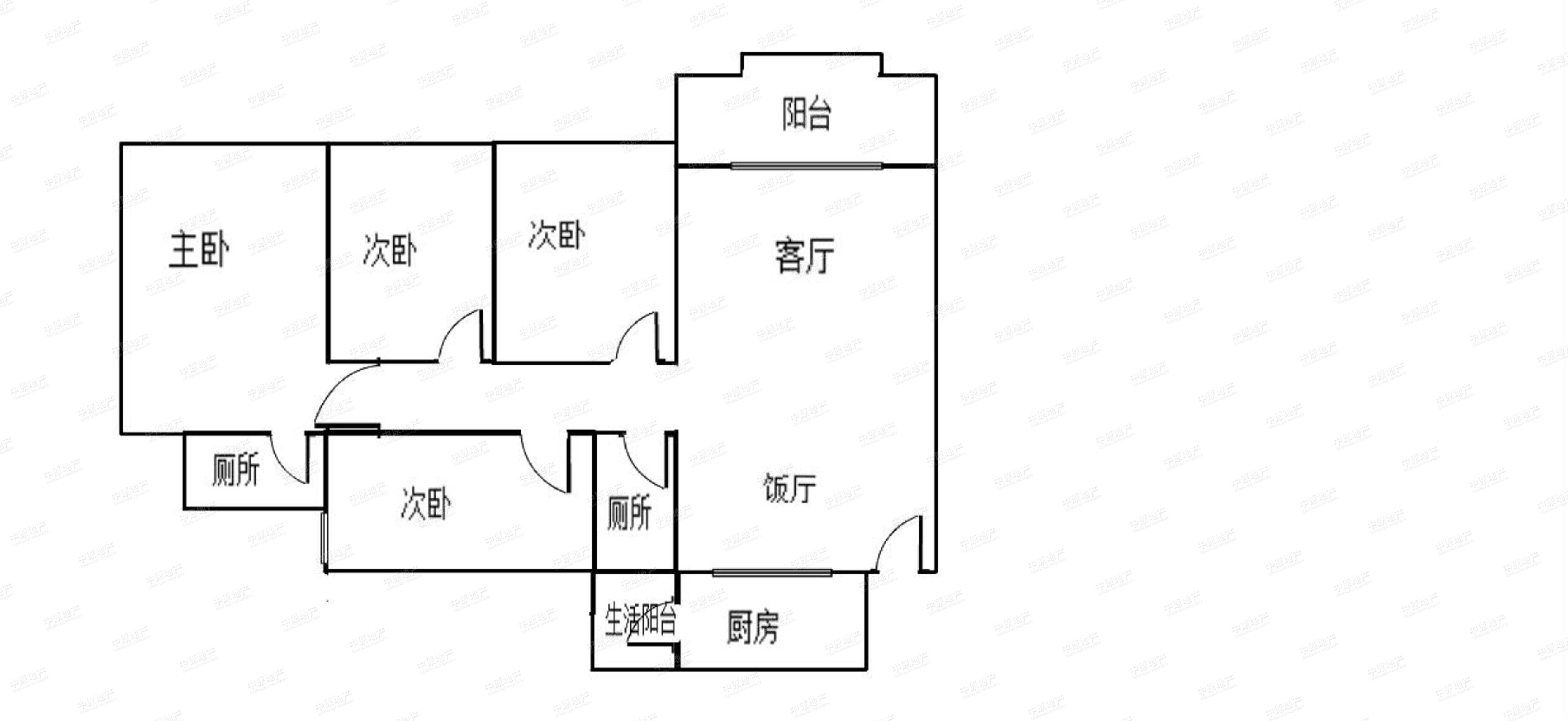 祈福新村翠怡居 三房套房笋盘 业主很有心卖 随时看房,广州番禺区祈福