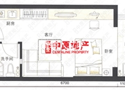 铂林国际公寓(凯蓝大厦)-户型图