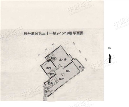 凯旋新世界枫丹丽舍-户型图