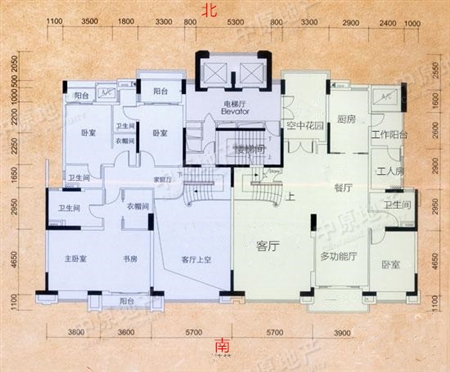 汇景新城世家-户型图