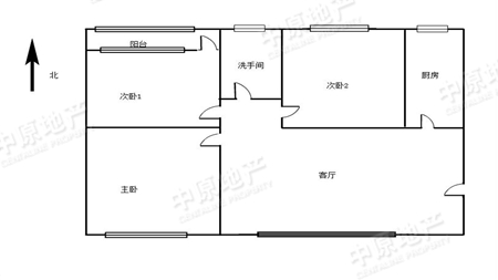 紫荆小区-户型图