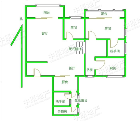 天翔花园-户型图