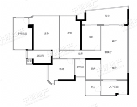 剑桥郡佰利山-户型图