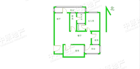 龙口花苑-户型图