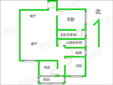 龙口花苑-户型图