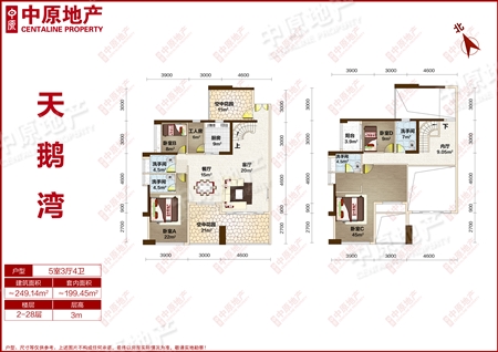 天鹅湾一期-户型图