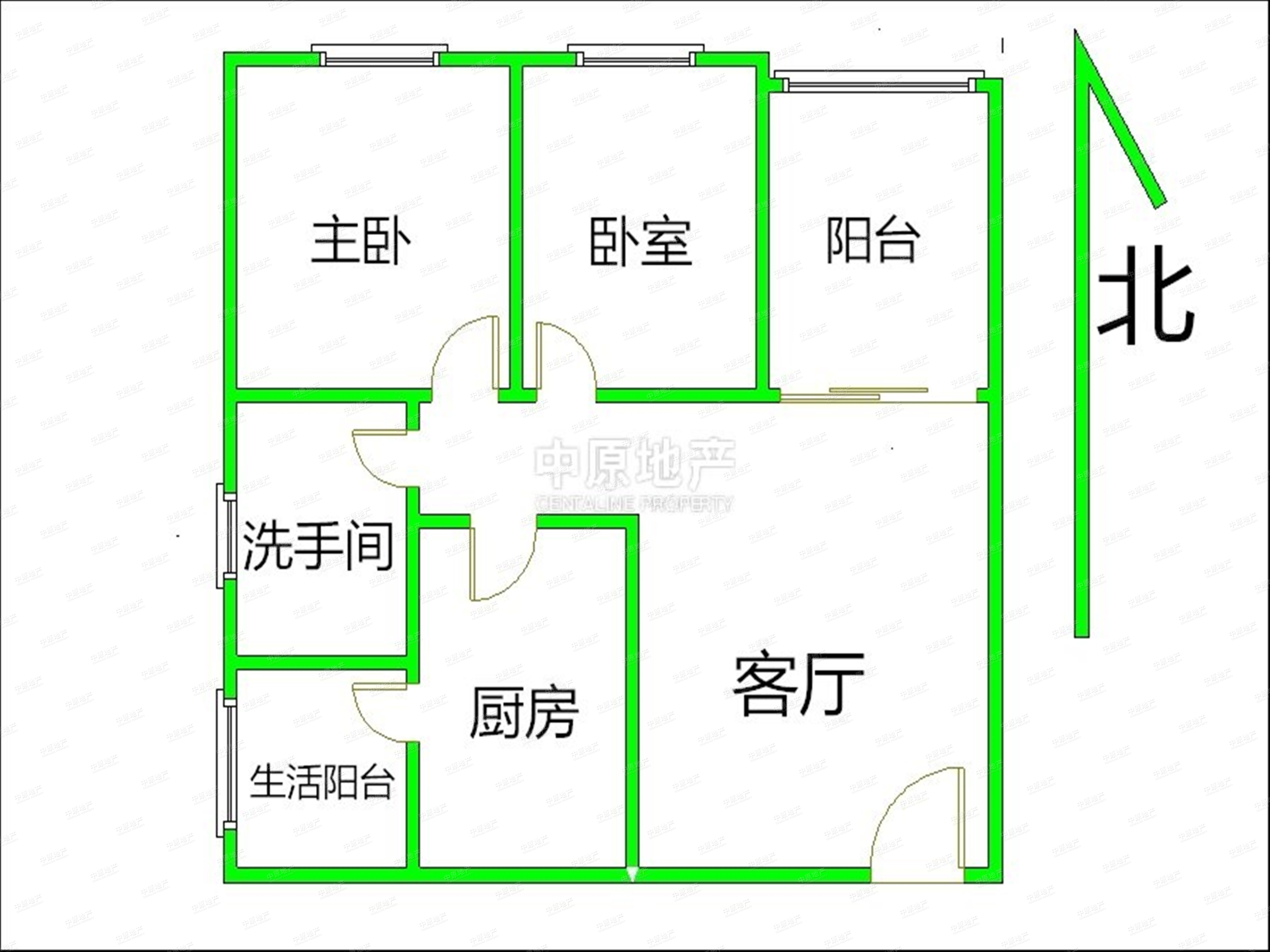 龙光峰景华庭 家电齐全 采光充足 拎包入住