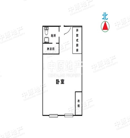 正佳东方国际公寓-户型图