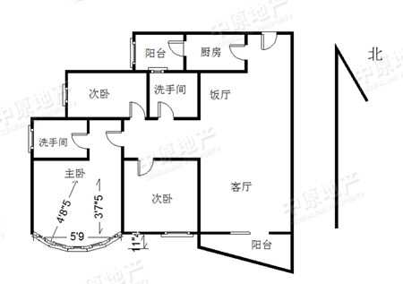 骏景花园-户型图