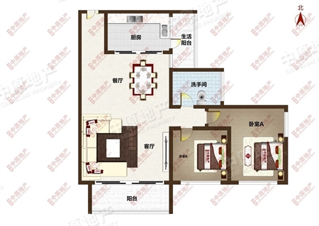 中海花城湾-户型图