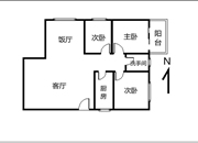 华景新城建宇轩-户型图