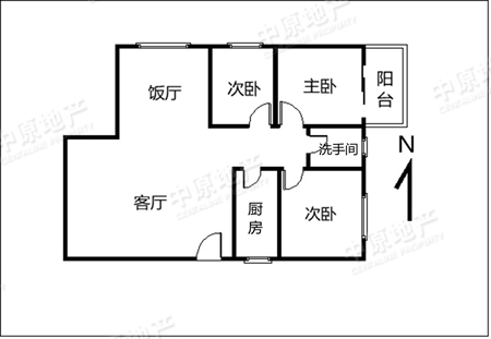 华景新城建宇轩-户型图