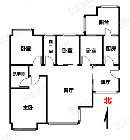 珠江太阳城广场-户型图