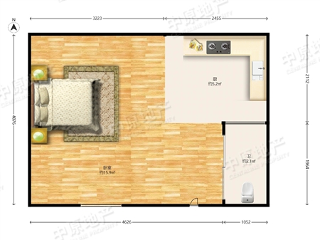 华诺思云尚-户型图