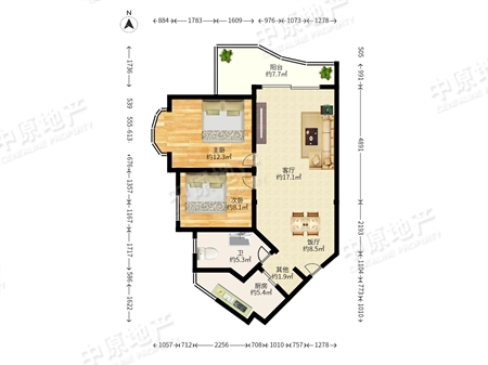 富力御龙庭-户型图