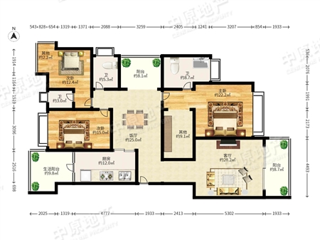 恒大绿洲-户型图
