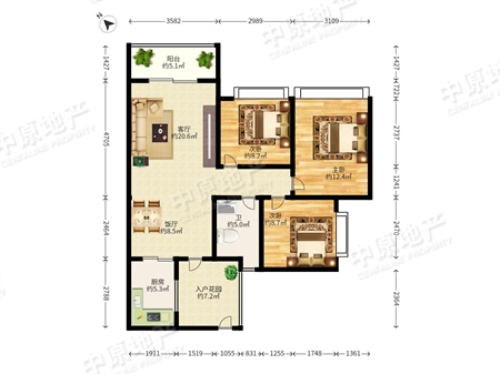 亚运城天荟-户型图