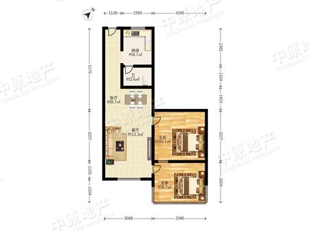 松洲花园-户型图
