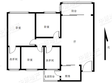 美林湖畔花园-户型图