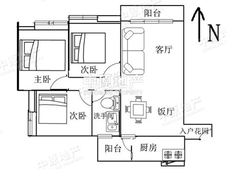中海花城湾-户型图