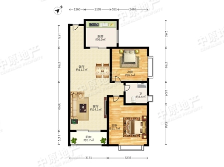 实地常春藤-户型图