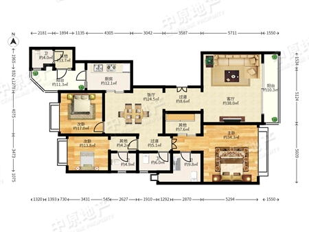 恒大绿洲-户型图