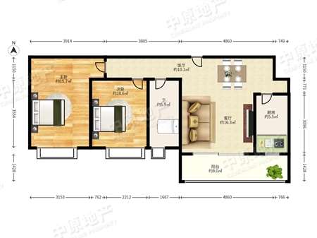 珠江都荟-户型图