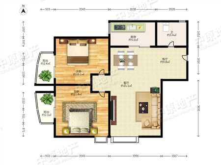 润汇大厦(江南西路)-户型图