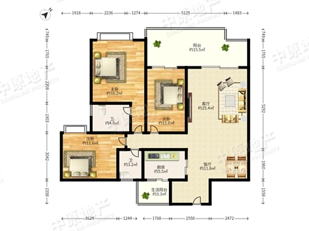 光大花园-户型图