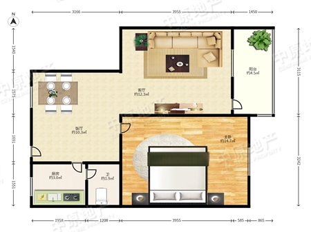 中山三路-户型图