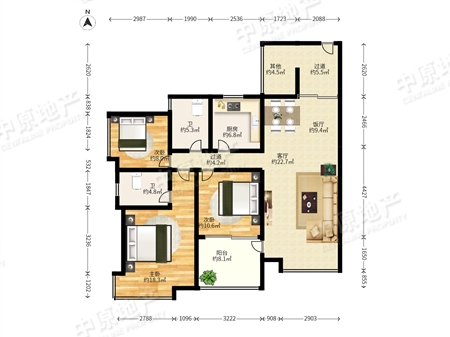 心江南心港-户型图