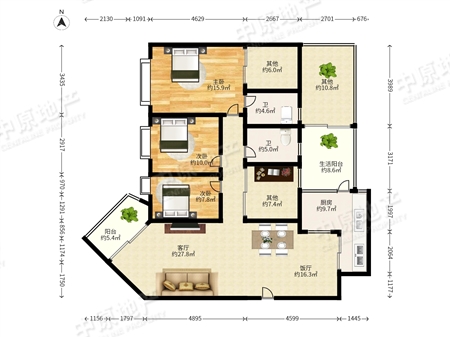 骏逸苑-户型图
