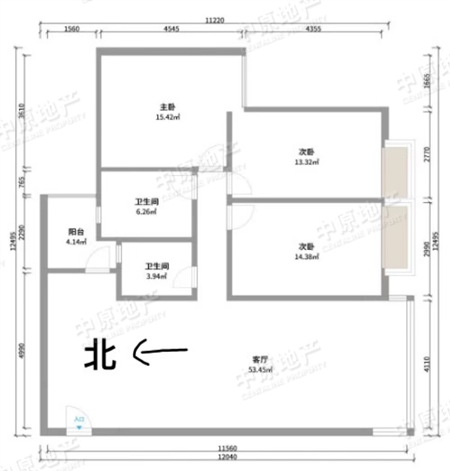 都市华庭-户型图