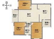 华景新城三期龙门阁-户型图