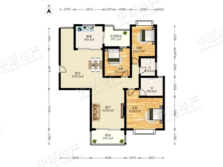 高德公馆-户型图