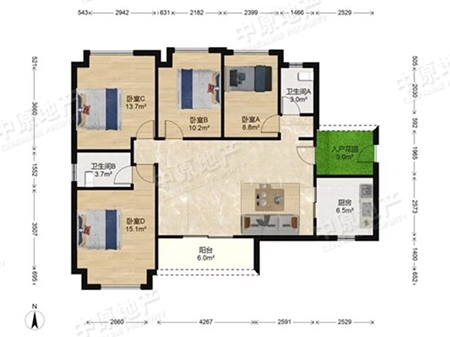 兰亭盛荟-户型图