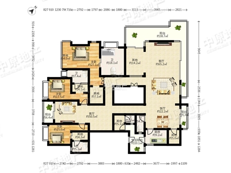 保利云禧西区-户型图