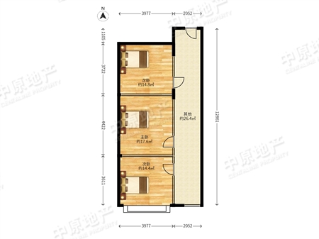 敏捷国际公寓(锦绣联合商务大厦)-户型图