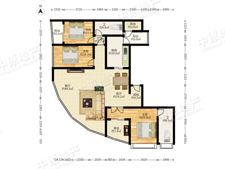高德公馆-户型图