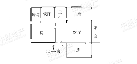 竹丝岗-户型图