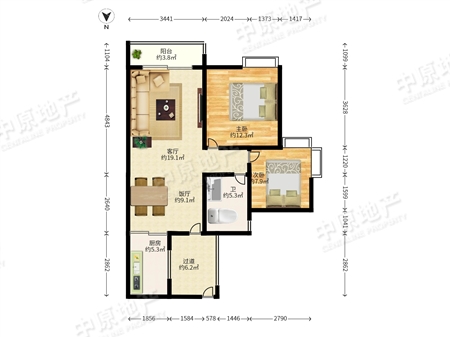 亚运城天荟-户型图