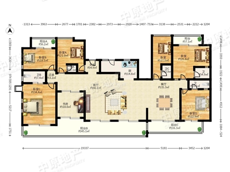 珠江岭南公馆(岭南苑)-户型图