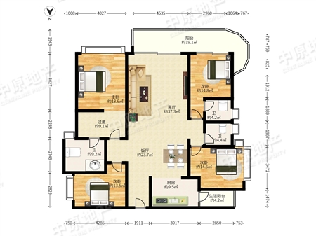 奥园莲峰圣境-户型图