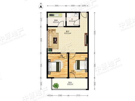中山七路-户型图