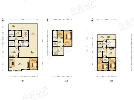 金地天河公馆-户型图