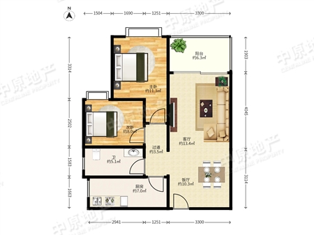 华标峰湖御境-户型图