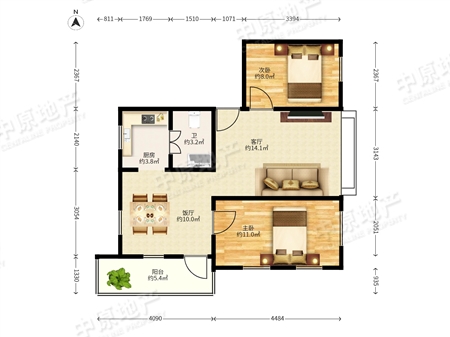 东华东路-户型图