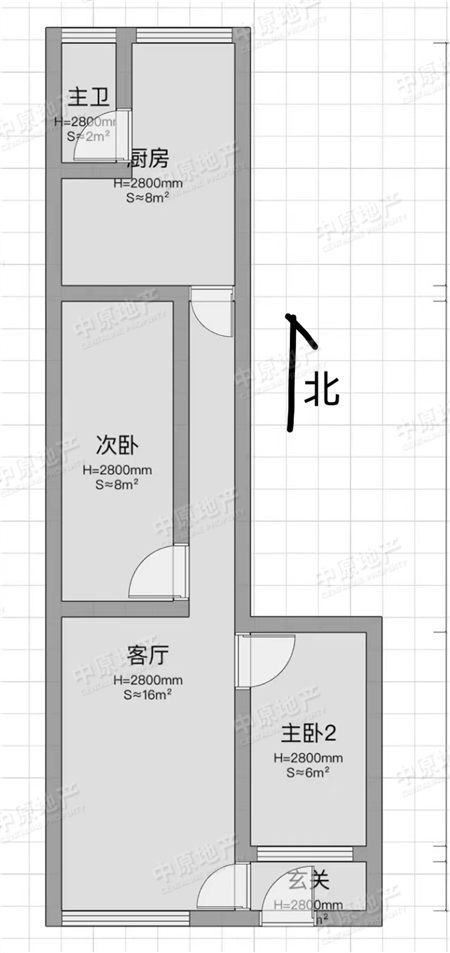 沙河路-户型图